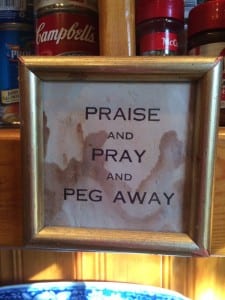 Praise Pray and Peg Away