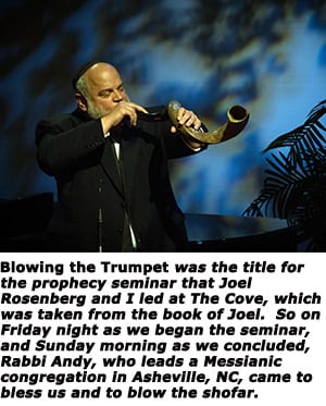 Blowing the Trumpet with caption3